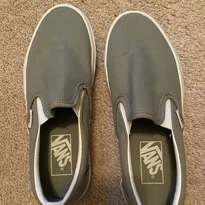 Grey Slip-On Vans